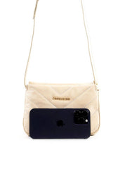 Bolsa Tote Transversal com Matelassê em V - Fenno BSI-6437 - FE