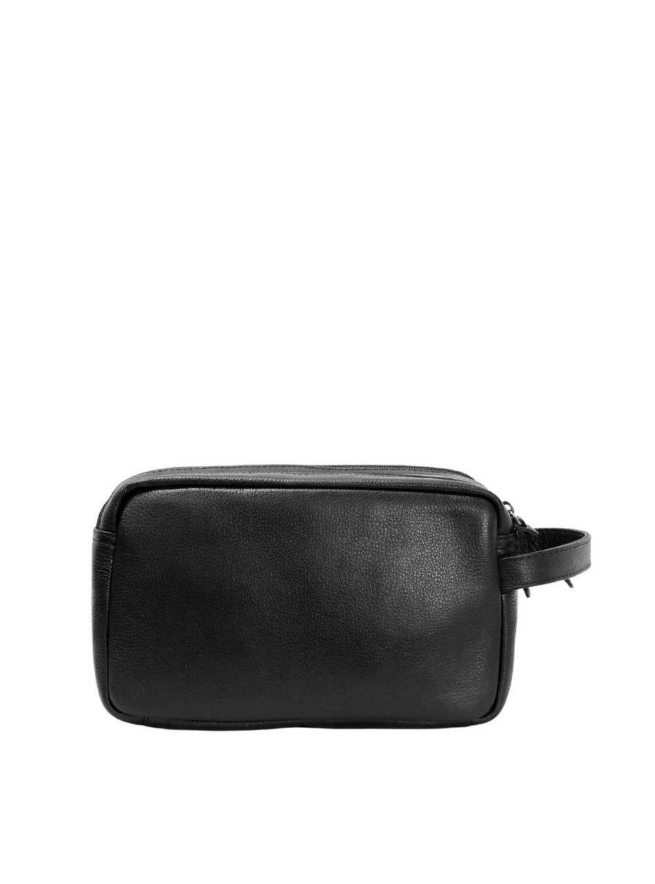 Necessaire Masculina Grande Duas Divisórias Alça Mão Couro NSI-111 - PR