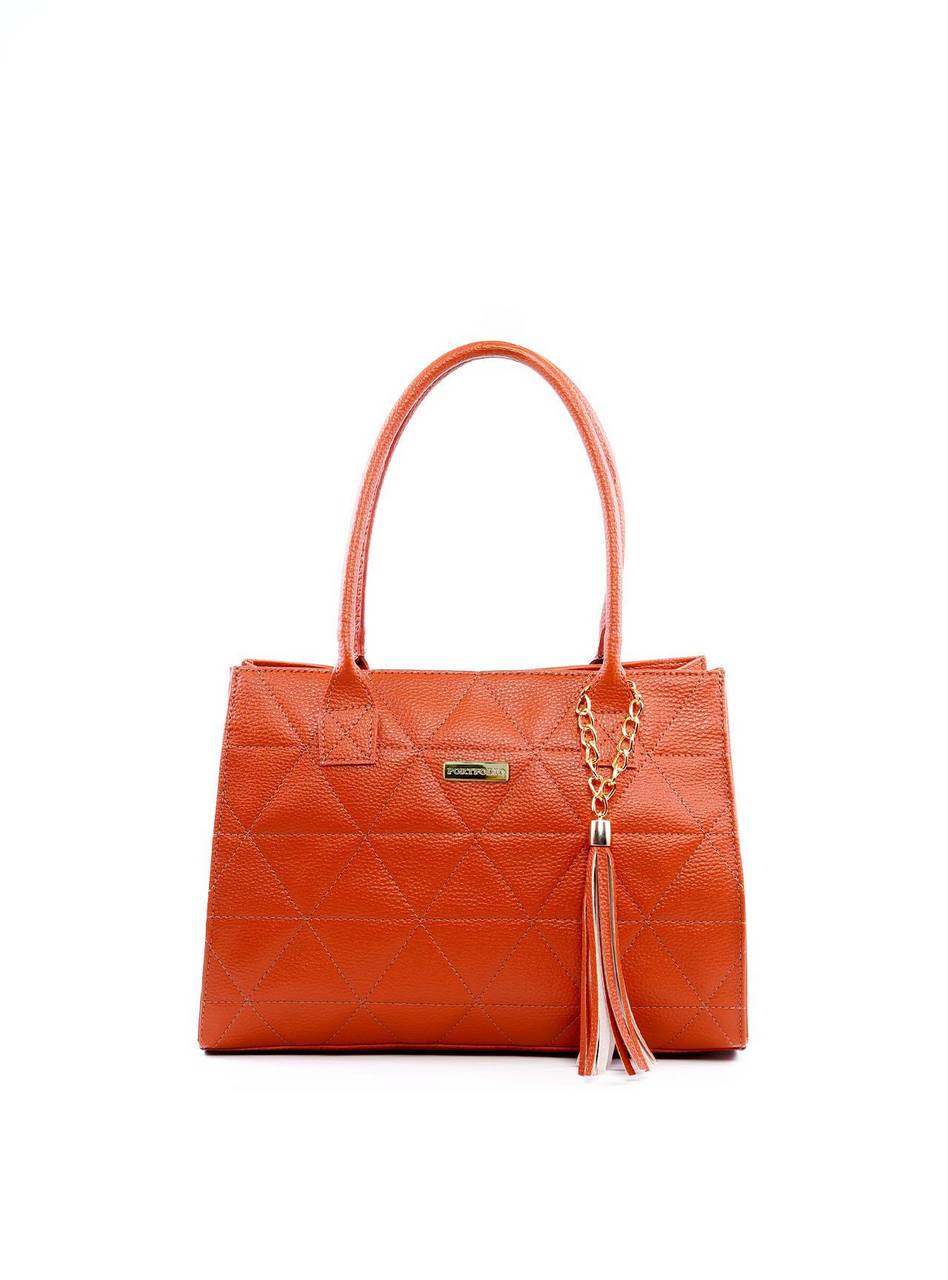 Bolsa Tiracolo Média com Detalhe em Costura e Vassourinha BSI-5295 - CS