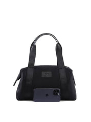 Bolsa Baú em Tela com Fita na Alça - Preta BSI-6400 - PR
