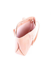 Bolsa Shopper Tiracolo com Bolso Frontal - Nude BSI-6307 - NU