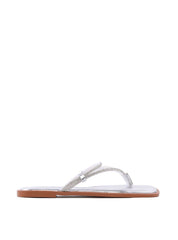 Rasteira Feminina com Tiras e Strass SDI-12242 - PT