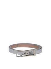 Cinto Feminino Casual com Fivela Retangular - Prata CTI-974 - PT