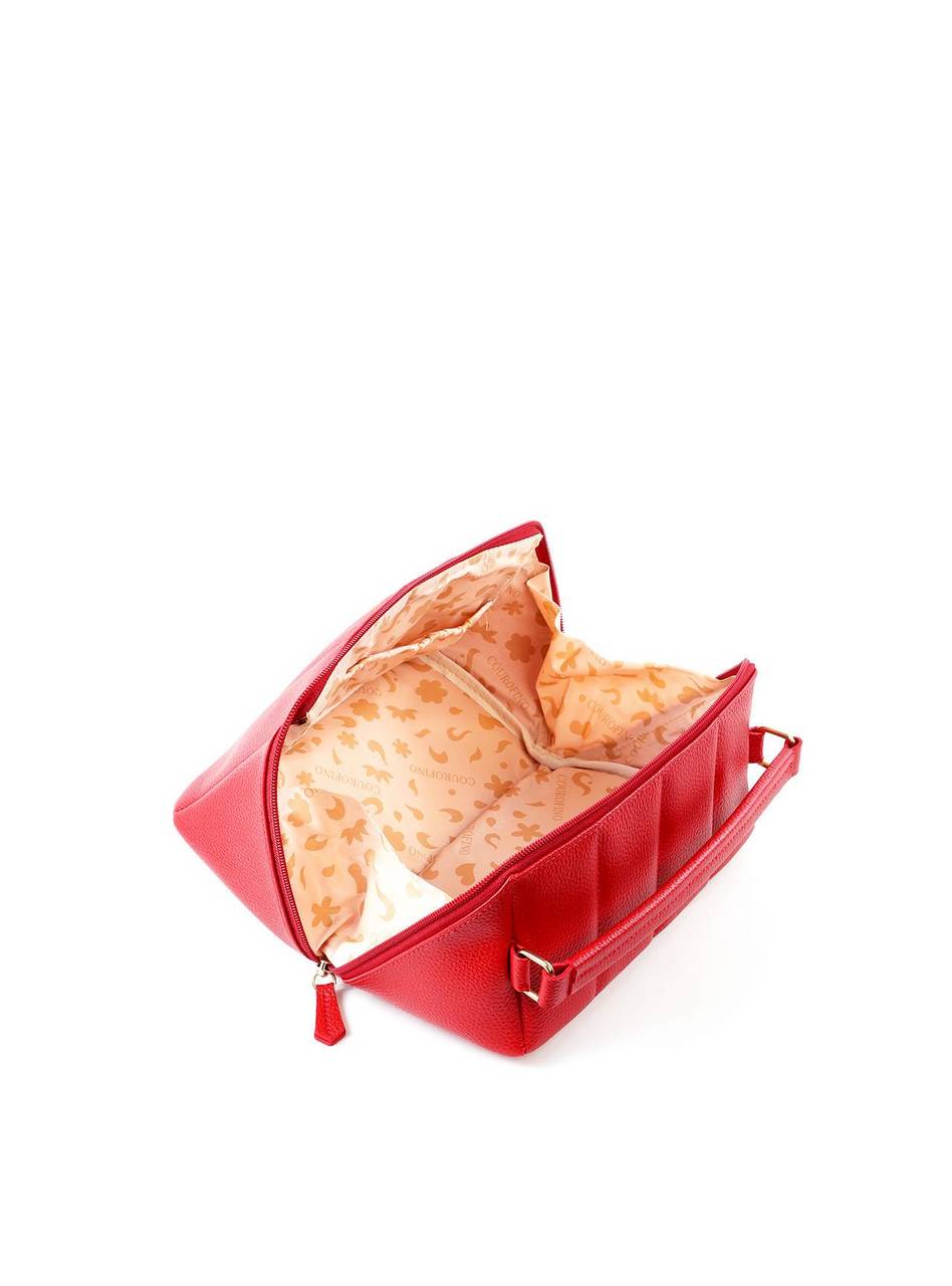 Necessaire Unissex com Detalhe em Matelassê - Vermelha NSI-173 - VE