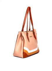Bolsa Tote Tiracolo com Alça Regulável - Nude BSI-5746 - NU