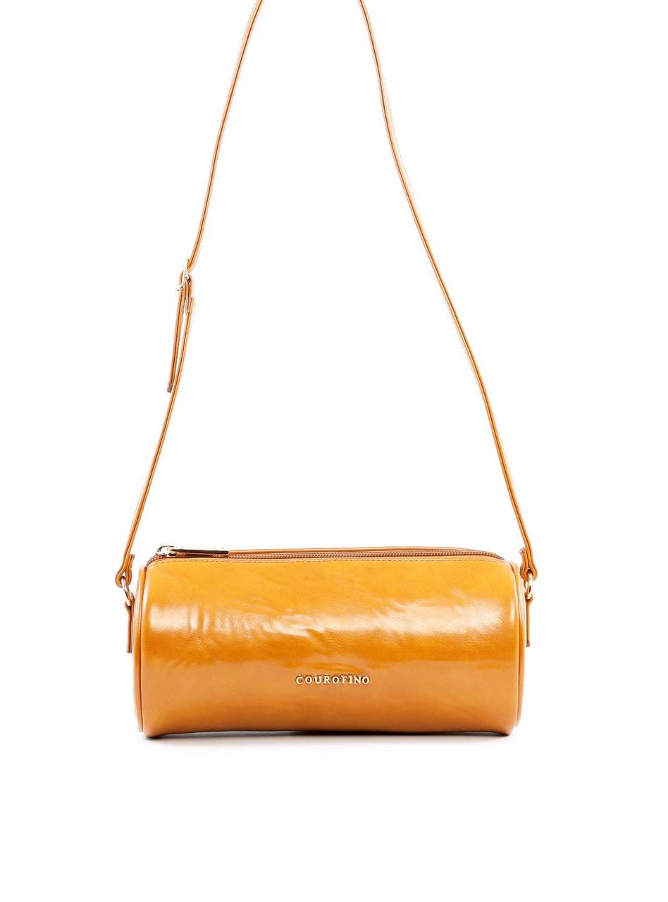 Bolsa Baguete Pequena Bowling - Mostarda BSI-6457 - MT