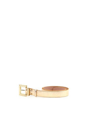 Cinto Feminino com Fivela Quadrada Forrada - Ouro CTI-1007 - AU