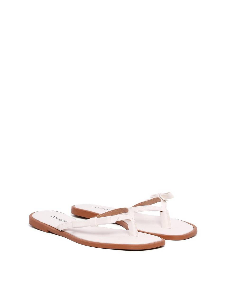 Rasteira de Dedo com Laço - Branca SDI-11971 - BR