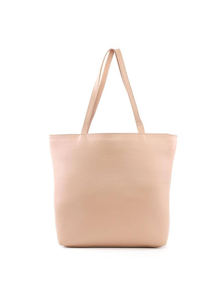 Bolsa Shopper com Detalhe de Costura - Nude BSI-6412 - NU
