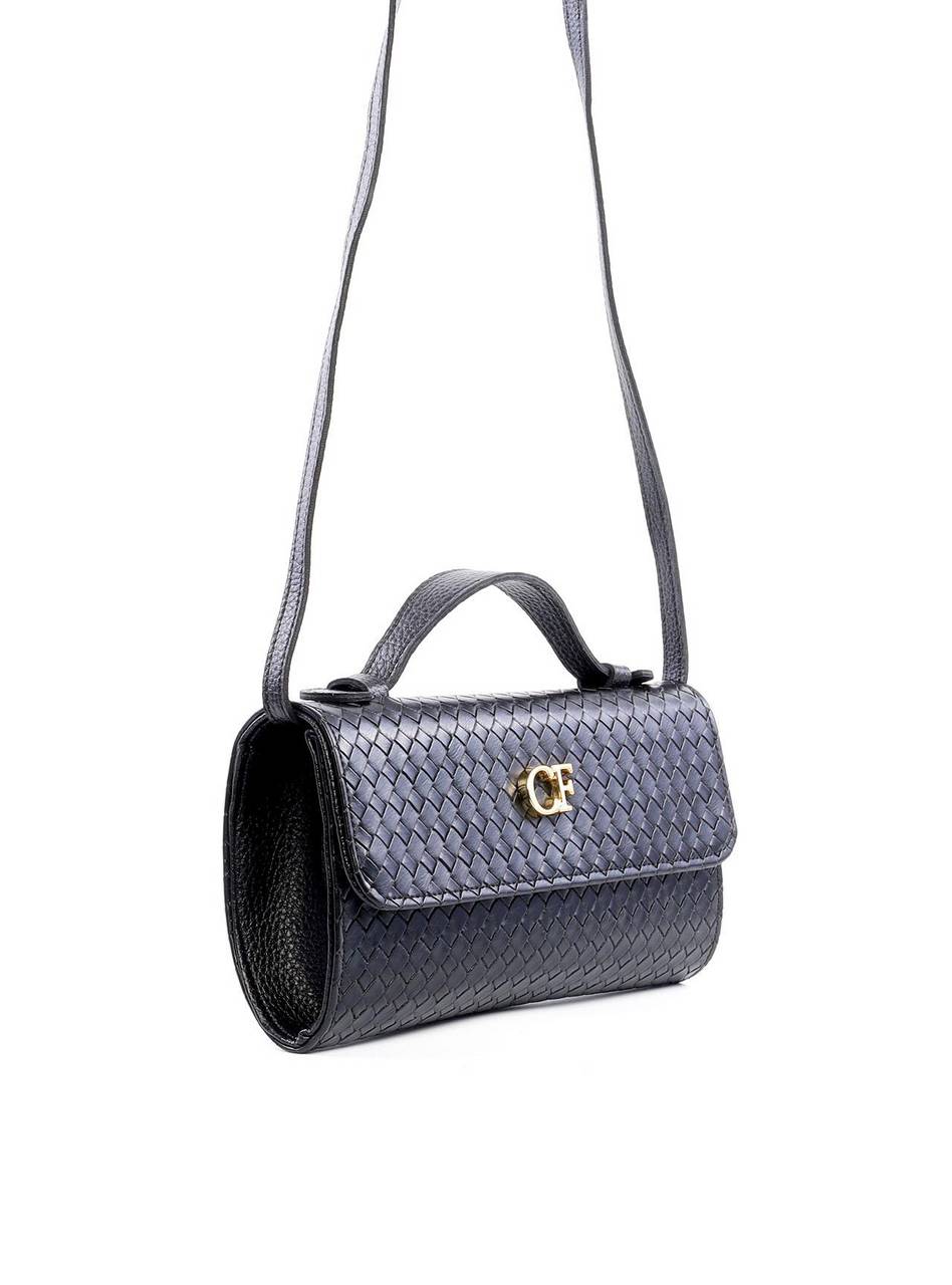 Bolsa Satchel Retangular Pequena - Preta BSI-6246 - PR