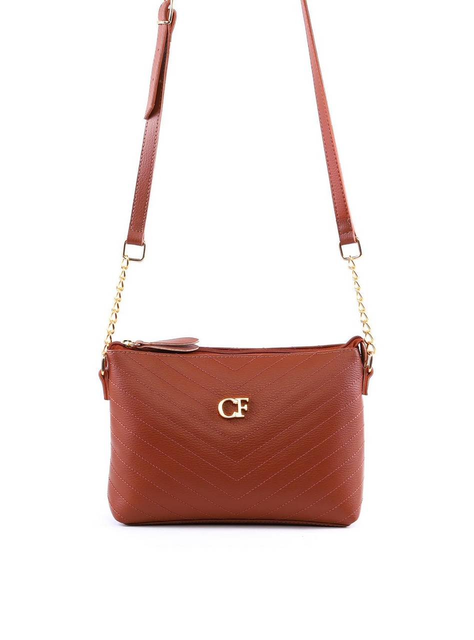 Bolsa Carteira Transversal com Costura - Castor BSI-6318 - CS