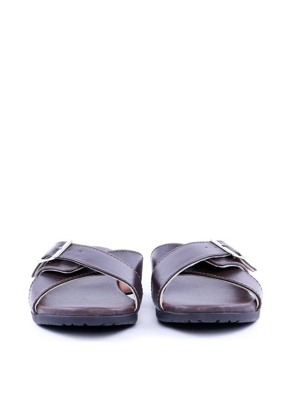 Sandália Masculina em Couro com Tiras Largas  SDI-11703 - CA