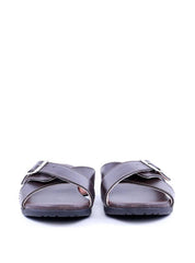 Sandália Masculina em Couro com Tiras Largas  SDI-11703 - CA