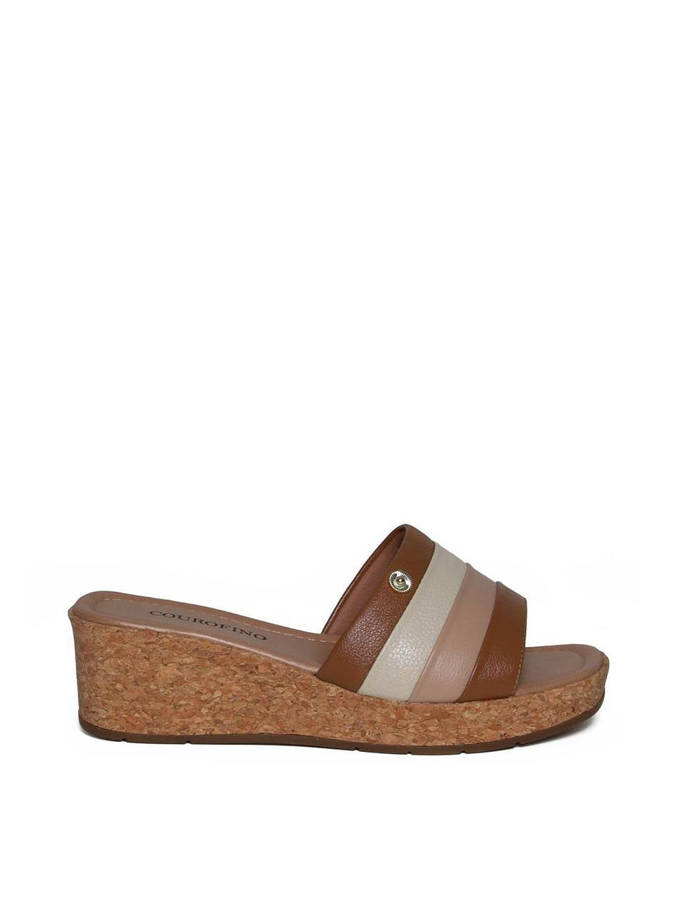 Sandália Anabela com Rosto Multicolor - Colorida SDI-11652 - CL