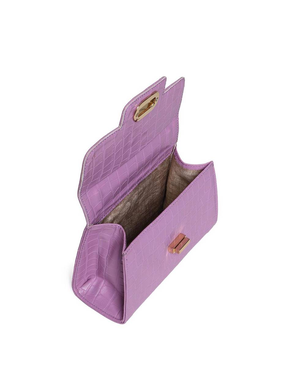 Bolsa Clutch Corrente Pequena - Lilás BSI-5544 - LI