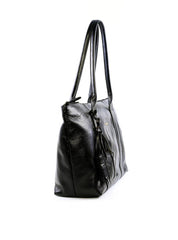 Bolsa Tote com Big Charm e Mini Bolsa - Preta BSI-6049 - PR