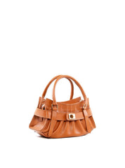Bolsa Tote Média com Drapeado e Fecho Decorativo BSI-6492 - CS