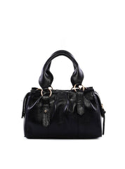 Bolsa Tote Drapeada - Preta BSI-6391 - PR