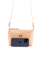 Bolsa Tote Pequena com Nó - Nude BSI-6446 - NU