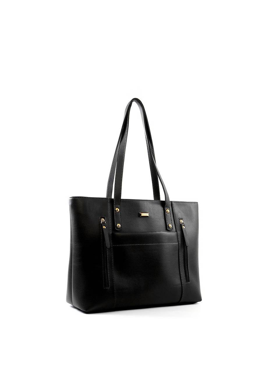 Bolsa Shopper Grande com Três Bolsos Frontais BSI-6495 - PR