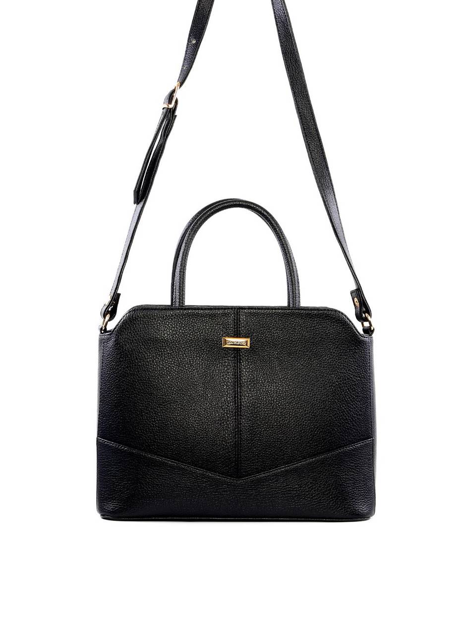 Bolsa Tote com Alça Dupla e Recortes BSI-6500 - PR