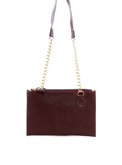 Bolsa Transversal com Alça de Corrente - Cacau BSI-6254 - CA