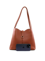 Bolsa Bucket Média Tiracolo com Três Divisórias BSI-6501 - CS
