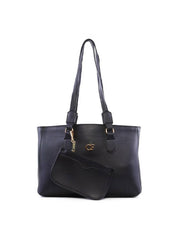 Bolsa Shopper Grande com Porta Moedas - Preta BSI-6393 - PR