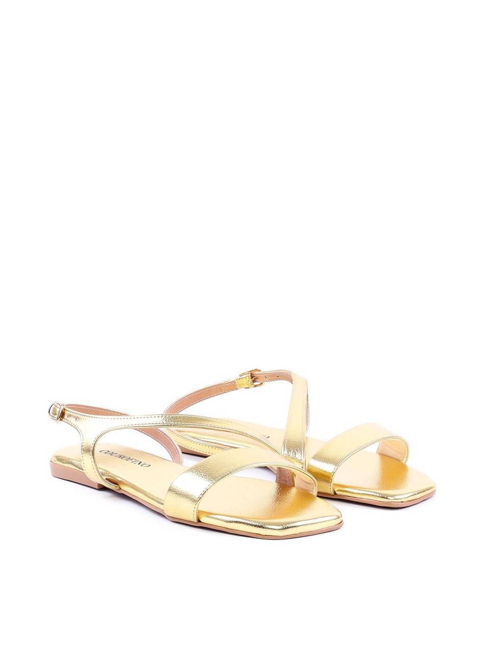 Rasteira com Tira na Lateral - Ouro SDI-11797 - AU
