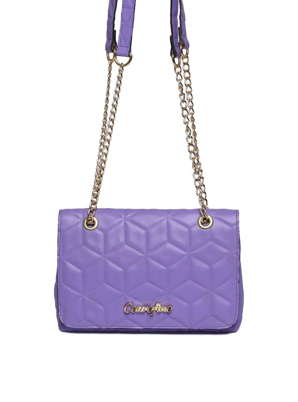 Bolsa Feminina Clutch Pequena Transversal - Roxa BSI-5462 - RO