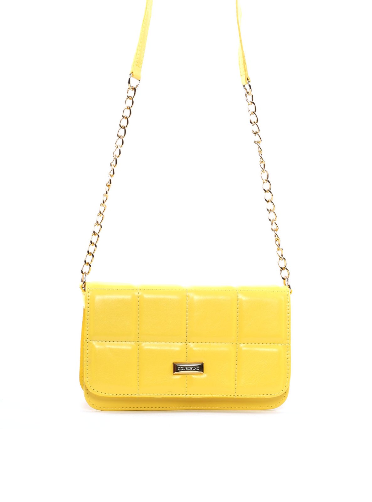 Bolsa Saddle Corrente Média Amarela BSI-5516 - AM