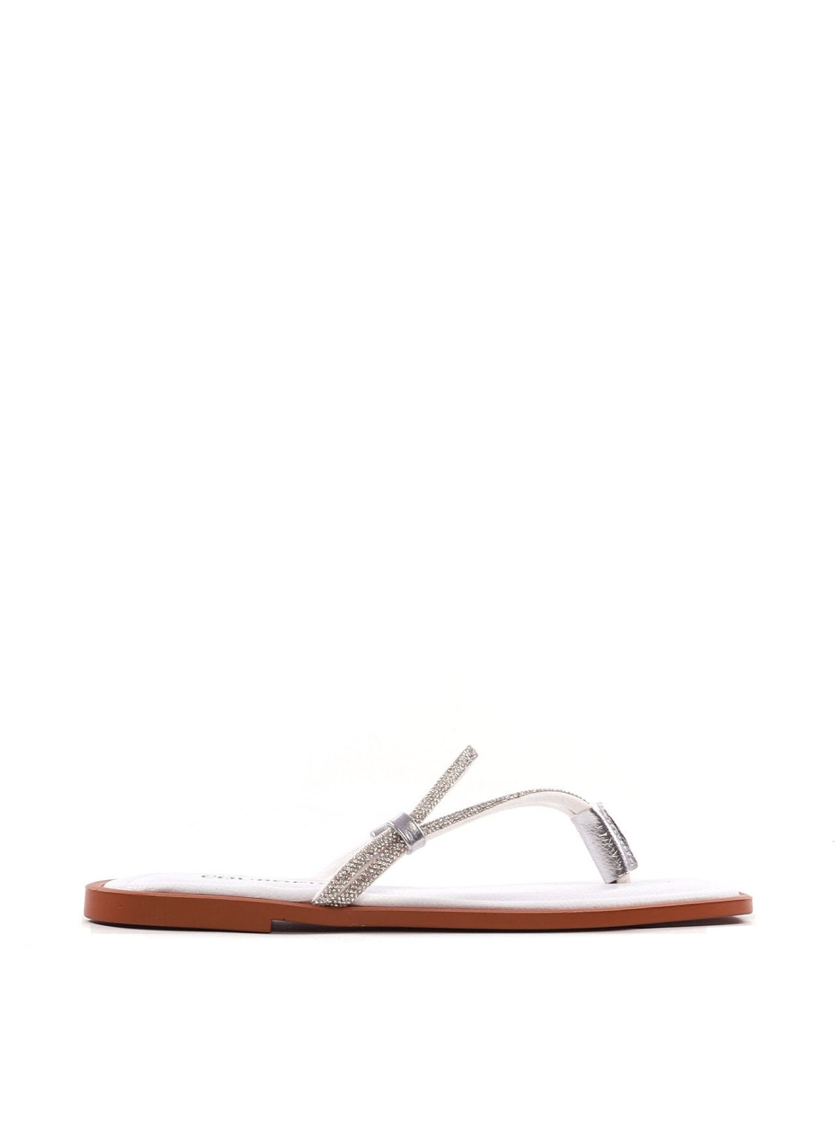Rasteira Feminina com Tiras e Strass SDI-12242 - BR