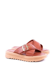 Sandália Flatform com Tiras Cruzadas - Castor SDI-11726 - CS