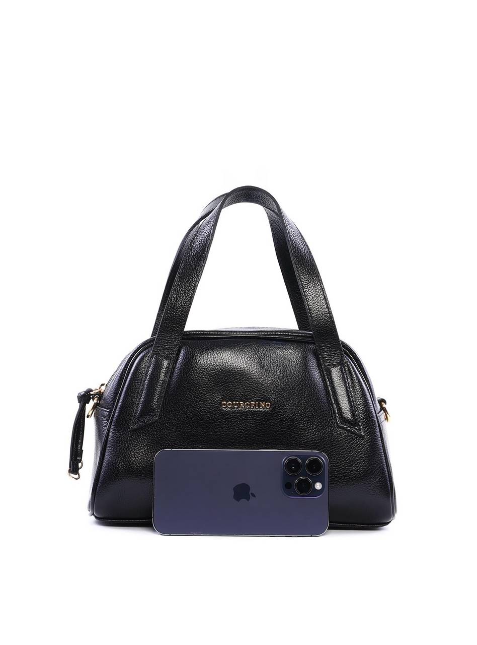 Bolsa Tote Arredondada - Preta BSI-6390 - PR