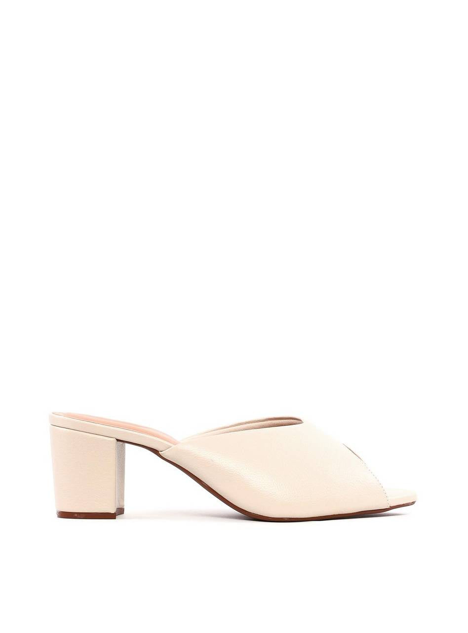 Tamanco Peep Toe com Salto Bloco - Fenno SDI-12022 - FE