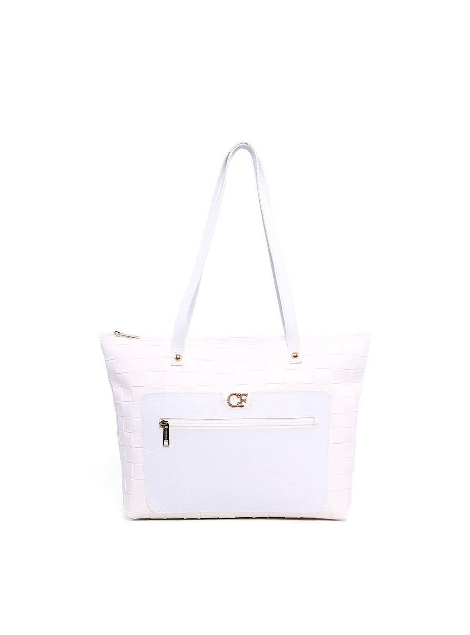 Bolsa Shopper Tiracolo com Recorte - Branca BSI-6354 - BR