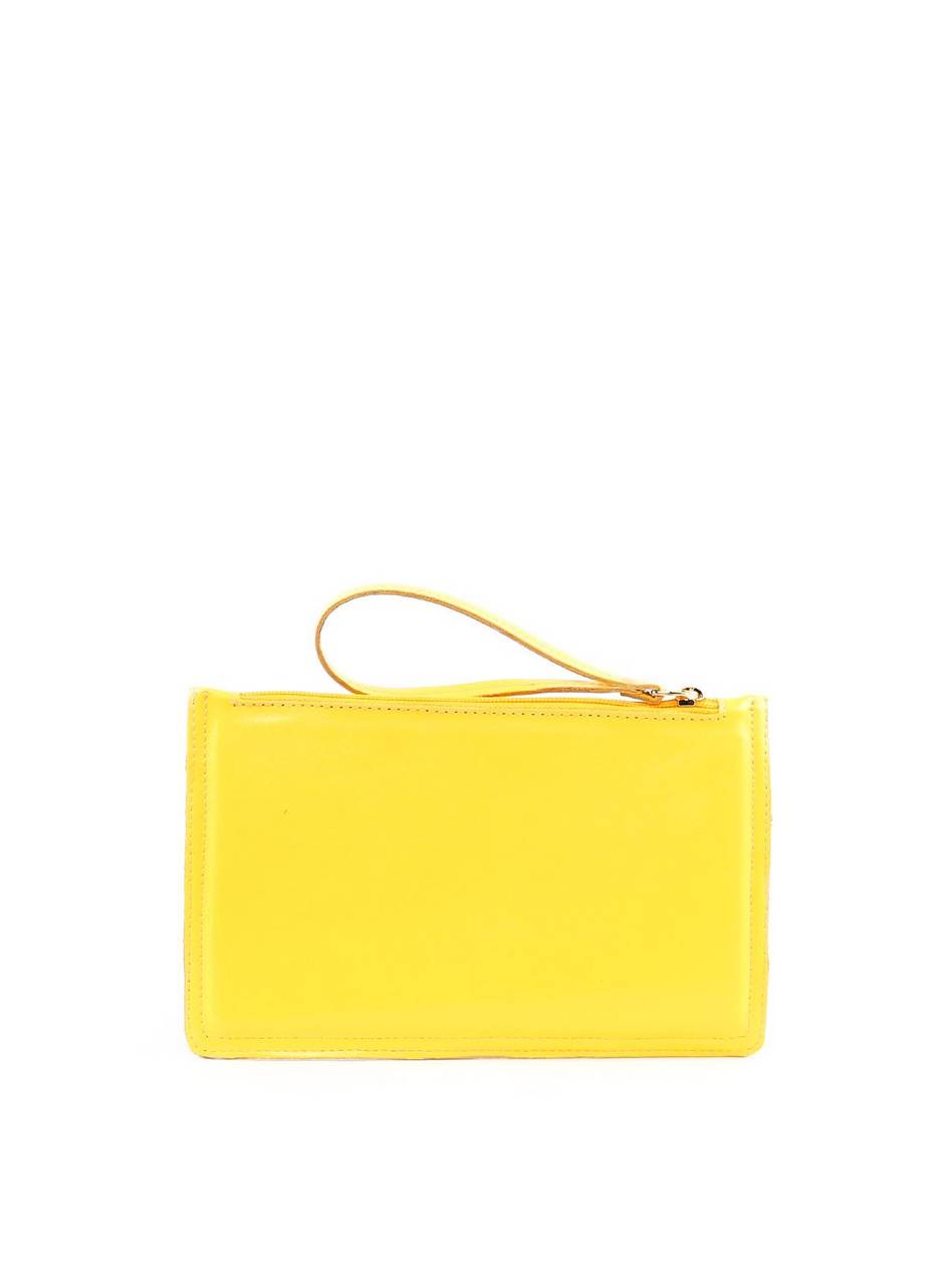 Necessarie Retangular com Alça no Zíper - Amarelo NSI-159 - AM