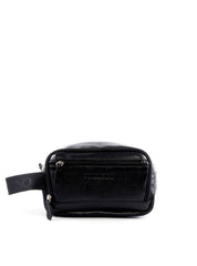 Necessaire Masculina Média Alça Couro Preta NSI-126 - PR