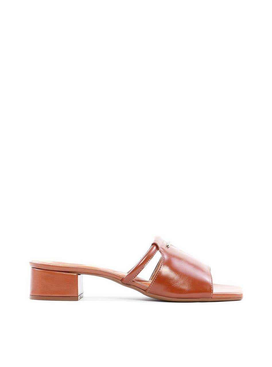 Sandália com Salto Bloco e Tira Larga - Castor SDI-11915 - CS