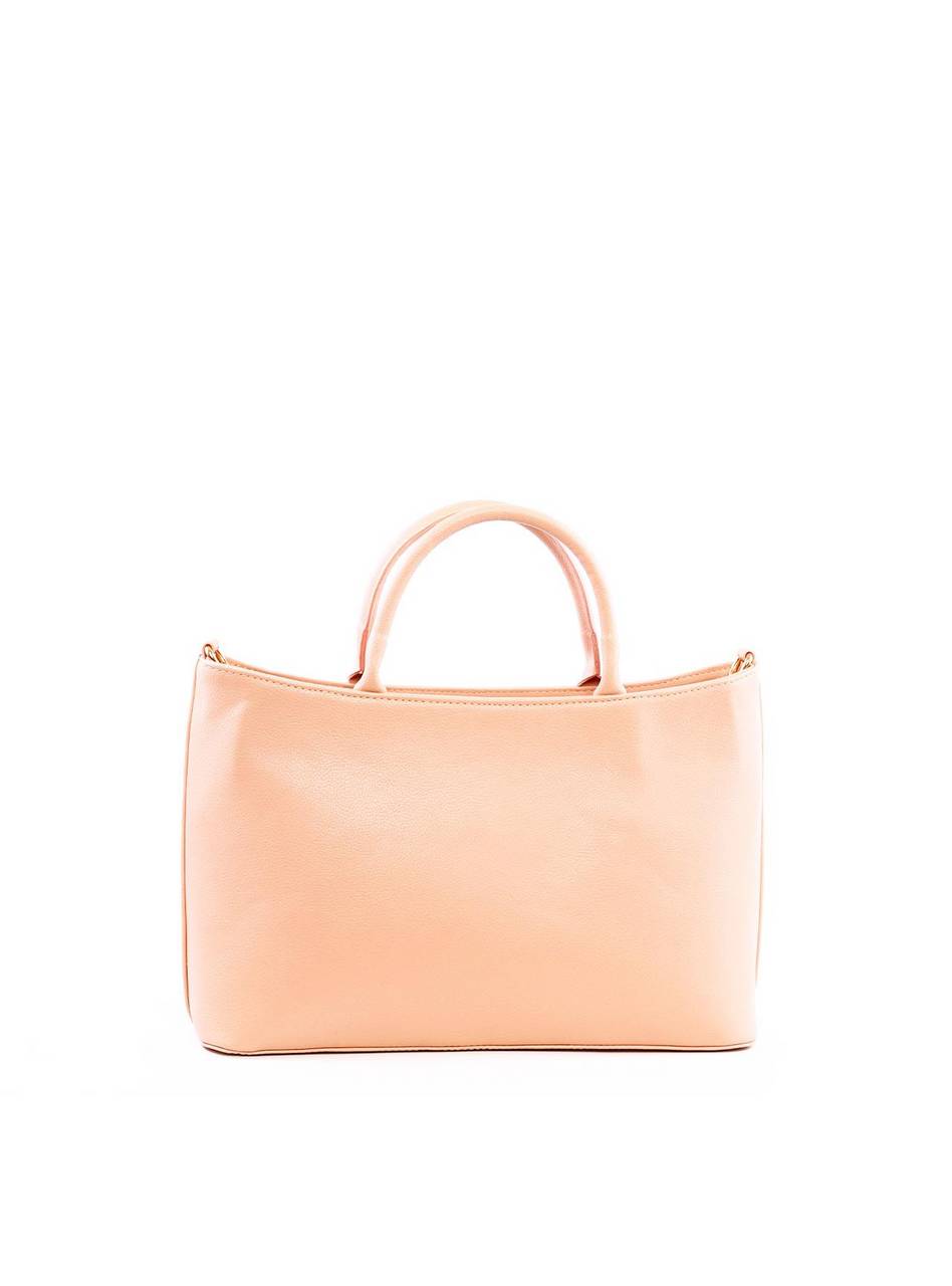 Bolsa Tote Quadrada Grande Alça Dupla - Nude BSI-6279 - NU
