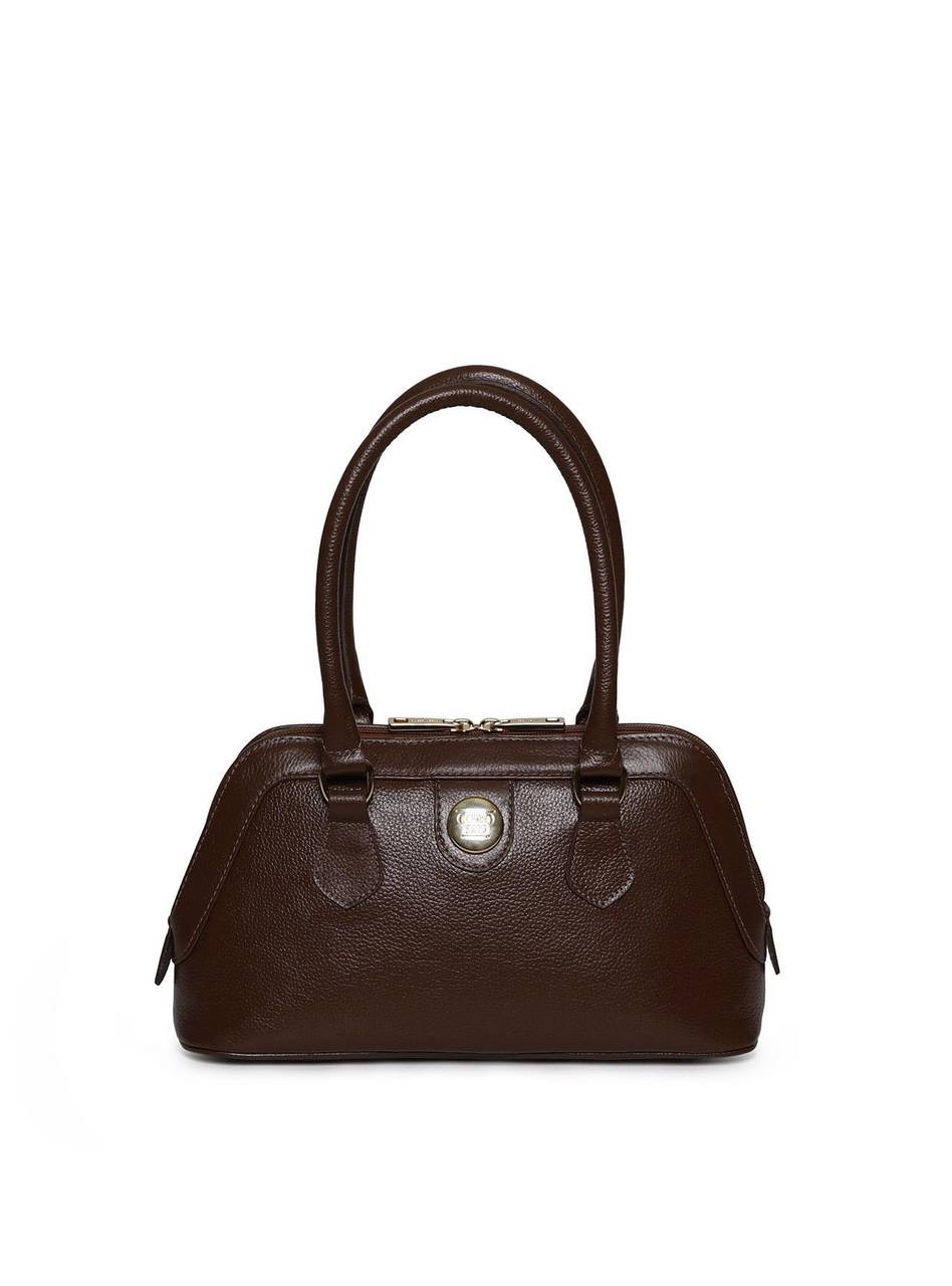 Bolsa Tote Média Couro Alça Dupla - Cacau BSI-5898 - CA