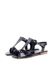 Rasteira com Fecho de Fivela - Preta SDI-11862 - PR