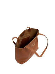 Bolsa Shopper Média Tiracolo Frente Lisa Castor BSI-5139 - CS