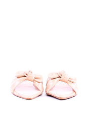 Rasteira Bico Fino Detalhe Laço - Nude SDI-11918 - NU