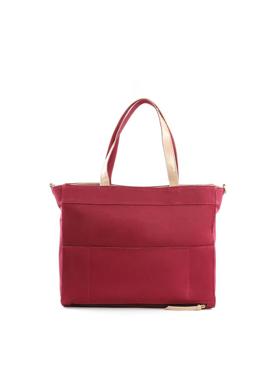 Bolsa Tote com Alça Dupla - Vinho BSI-6220 - VI