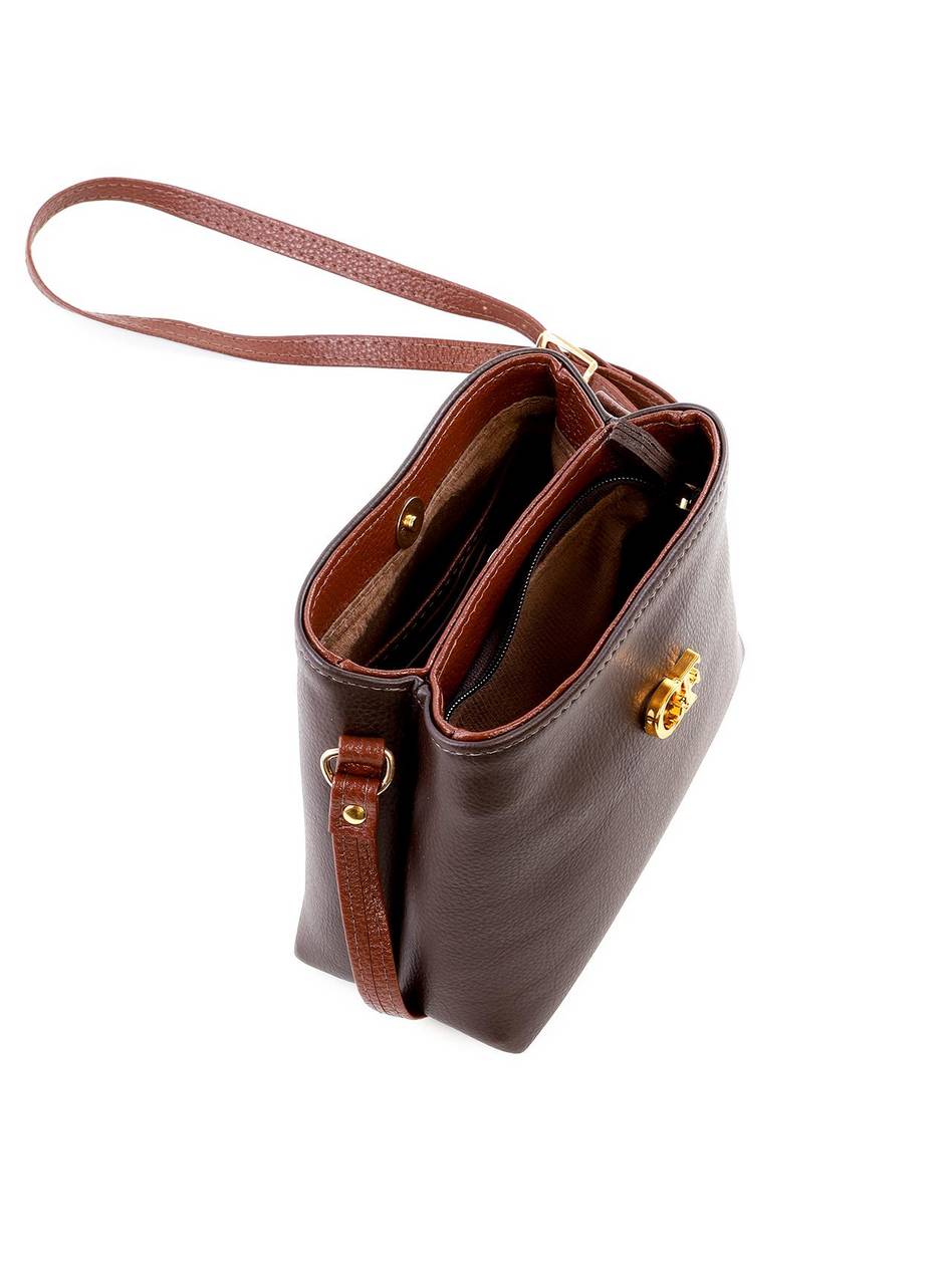Bolsa Transversal Duas Divisórias - Cacau BSI-6386 - CA