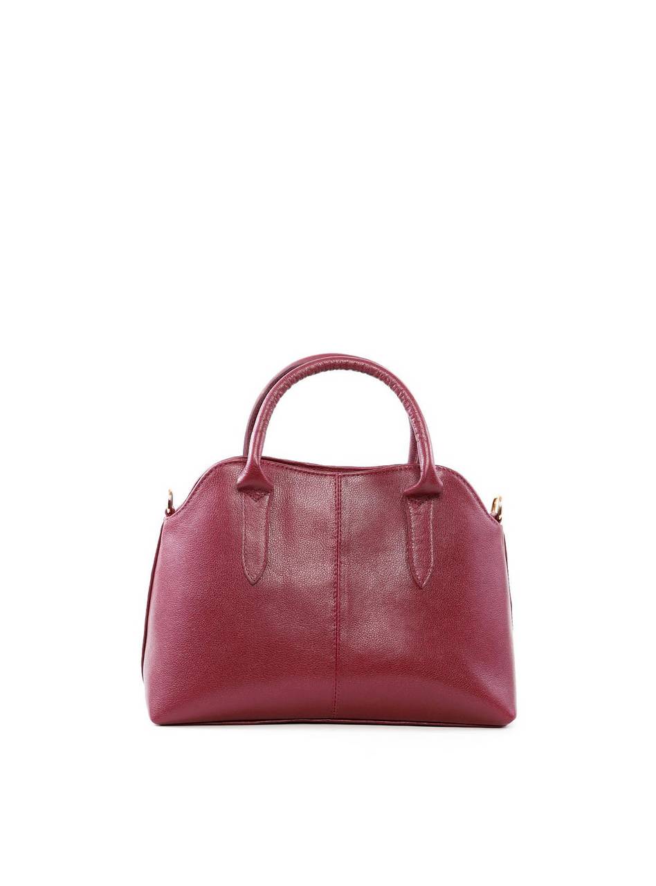 Bolsa Tote Média com Cordão Frontal - Vinho BSI-6471 - VI