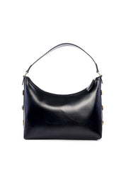 Bolsa Hobo Tiracolo com Detalhes Laterais - Preta BSI-6199 - PR