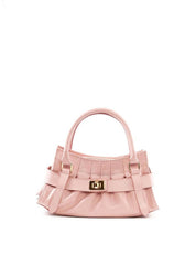 Bolsa Tote Média com Drapeado e Fecho Decorativo BSI-6492 - NU