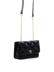 Bolsa Satchel Pequena Transversal com Matelassê BSI-6522 - PR